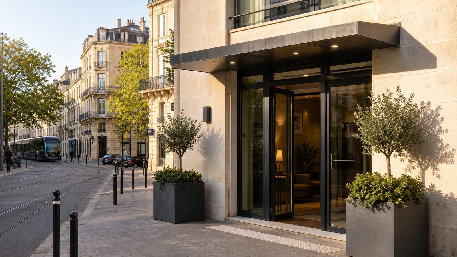Image illustrative d un appart hotel vers Bordeaux Chartrons, non contractuelle