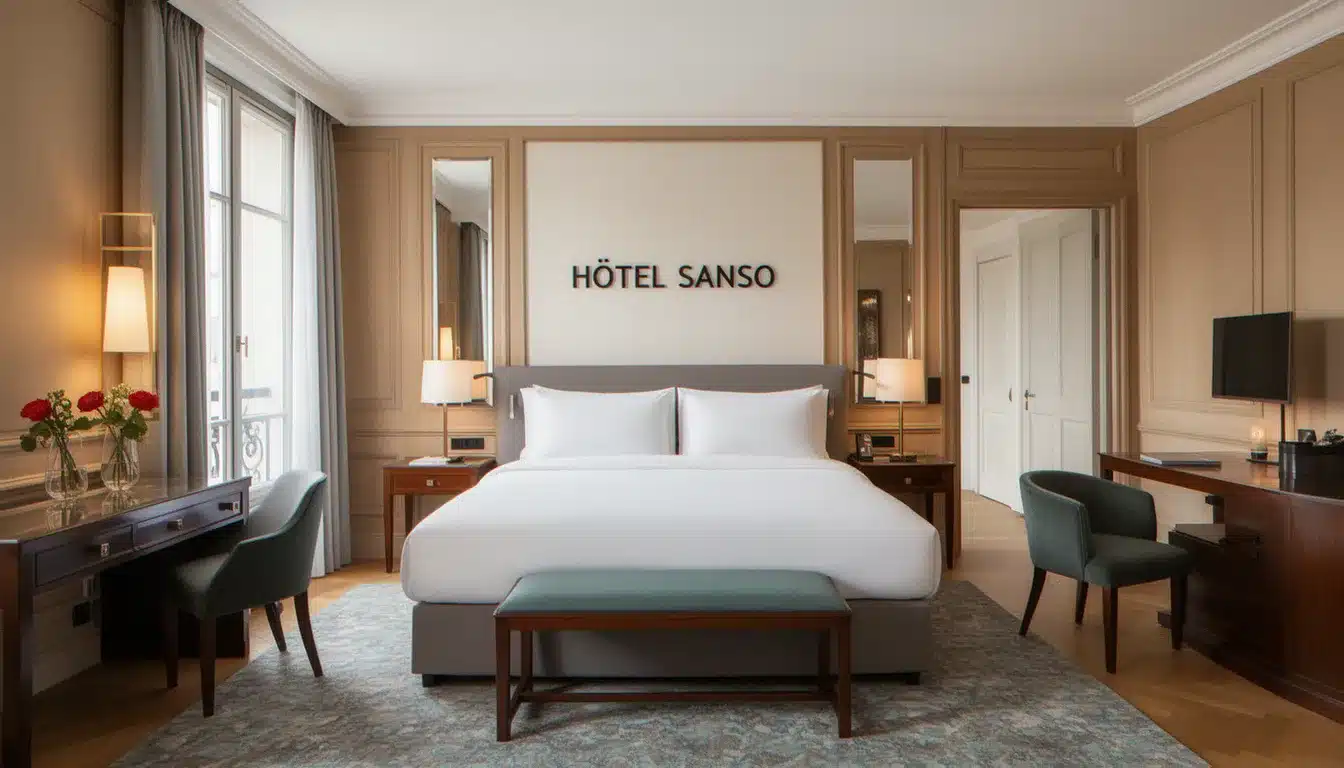 Illustration de hôtel sanso paris