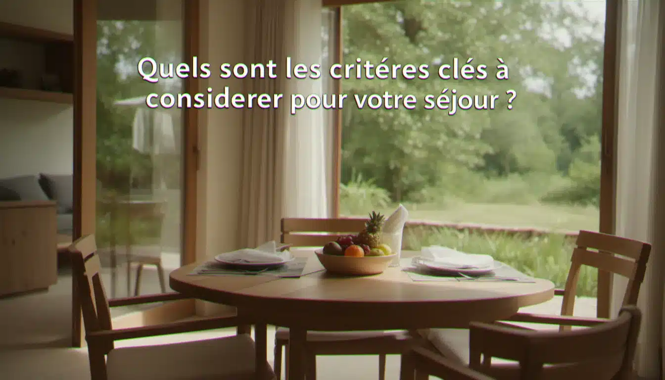 Quels sont les critères clés à considérer pour votre séjour ? — natureland hotel rendezvous