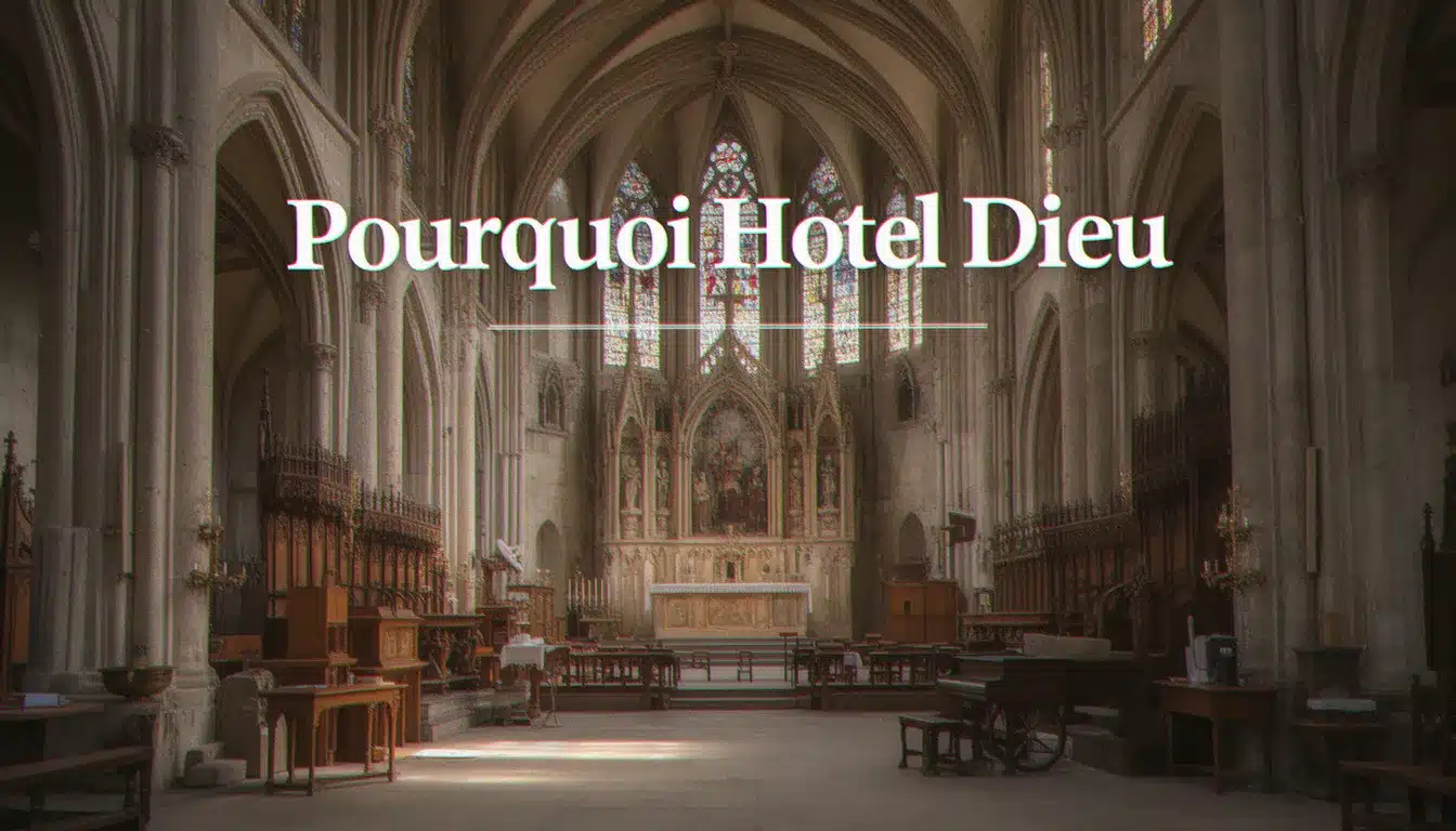 Illustration de pourquoi hotel dieu