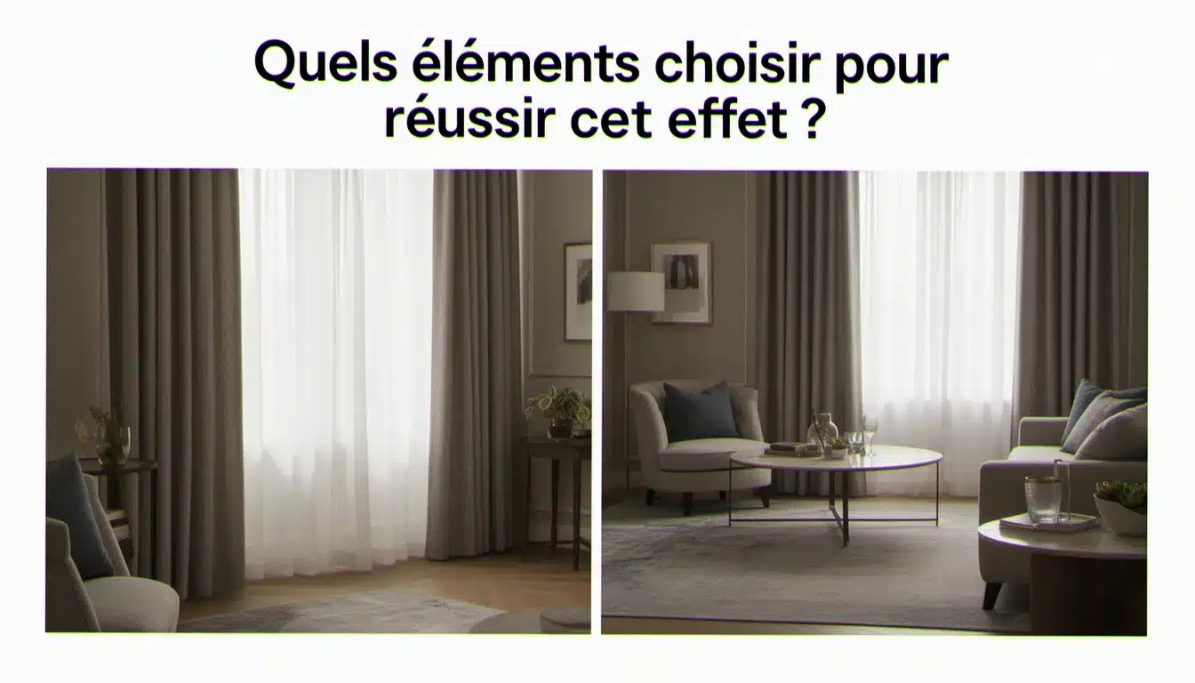 Quels éléments choisir pour réussir cet effet ? — rideau effet hotel